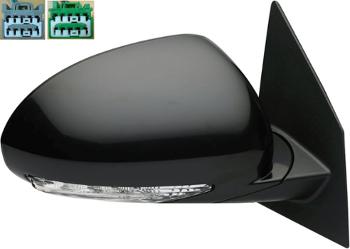 2009 Buick Enclave Door Mirror Right Dorman 9551738 image 1 of 2