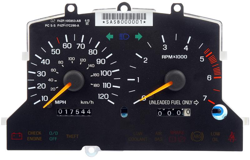 1995 Ford Mustang Instrument Cluster