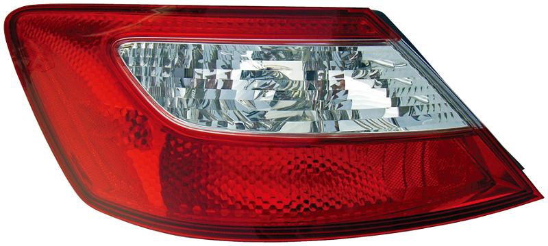 2006 Honda Civic Tail Light Assembly Right Dorman 1611175 image 1 of 1