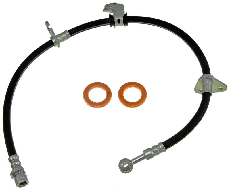 1994 Honda Civic del Sol Brake Hydraulic Hose Front Left Dorman H380059 image 2 of 3