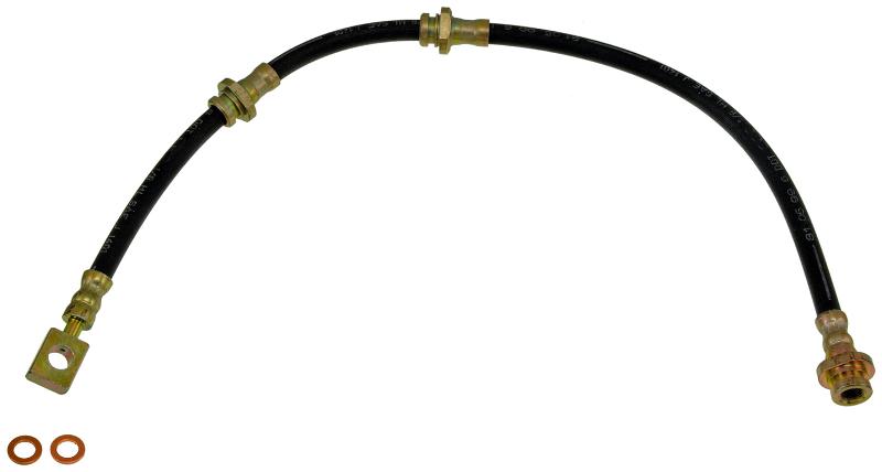 1987 Nissan Stanza Brake Hydraulic Hose Front Left Dorman H38492 image 2 of 3