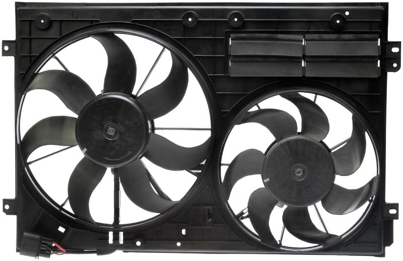 2012 Volkswagen GTI Engine Cooling Fan Assembly Dorman 620805 image 3 of 4