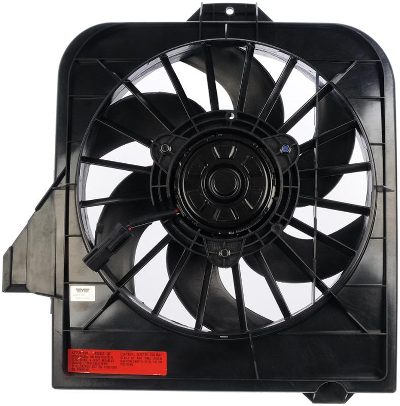 2004 Chrysler Town & Country Engine Cooling Fan Assembly Left Dorman 620018 image 1 of 2