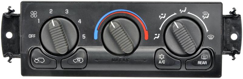 2001 Chevrolet Silverado 3500 HVAC Control Module Front Dorman 599193 image 1 of 2