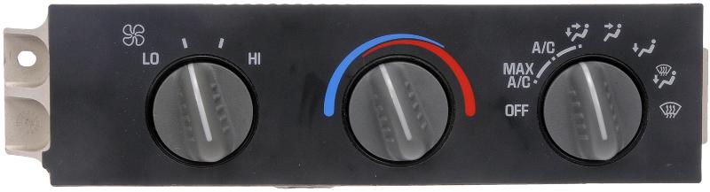2018 Chevrolet Express Pasajeros HVAC Control Module Front Dorman 599191 image 2 of 2