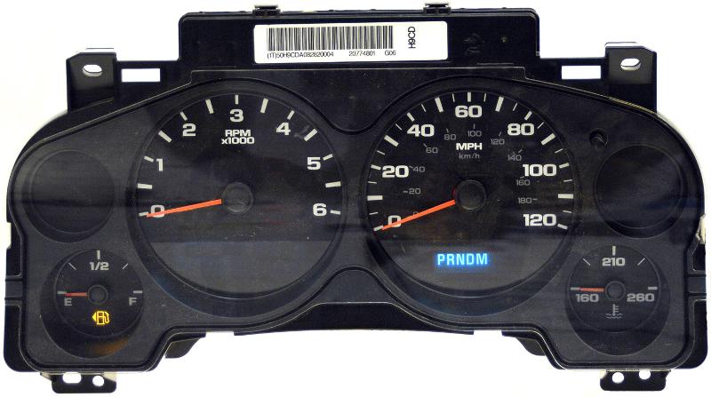 2011 Chevrolet Silverado 1500 Instrument Cluster Dorman 599336 image 1 of 1