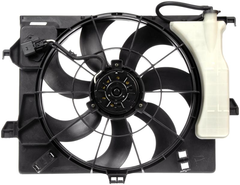2012 Hyundai Veloster Engine Cooling Fan Assembly