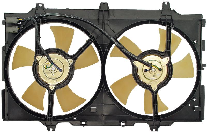 1989 Nissan Maxima Engine Cooling Fan Assembly Dorman 620411 image 2 of 2