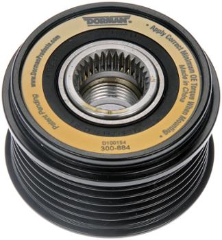 2016 Mitsubishi Lancer Alternator Pulley Dorman 300884 image 2 of 2
