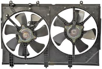 2004 Mitsubishi Outlander Engine Cooling Fan Assembly Dorman 620365 image 3 of 4