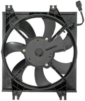 2004 Dodge Verna A/C Condenser Fan Assembly Dorman 620811 image 3 of 4