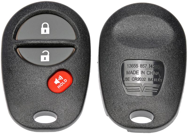 2018 Toyota Sienna Keyless Remote Case Dorman 13655 image 2 of 3