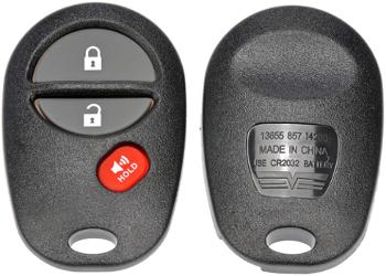2012 Toyota Highlander Keyless Remote Case Dorman 13655 image 2 of 3