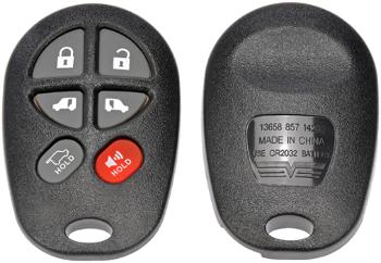 2008 Toyota Sienna Keyless Remote Case Dorman 13658 image 1 of 3