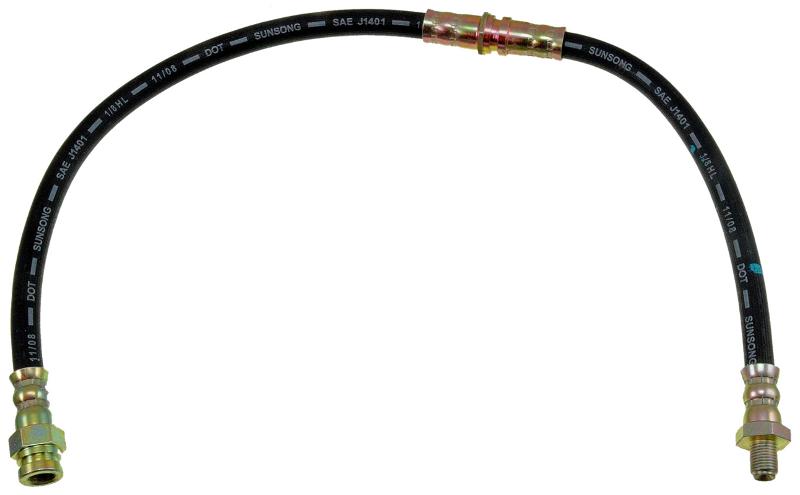 1990 Mazda RX-7 Brake Hydraulic Hose Front Left Dorman H114825 image 1 of 3