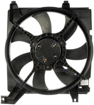 2006 Hyundai Tiburon Engine Cooling Fan Assembly Dorman 621380 image 4 of 4