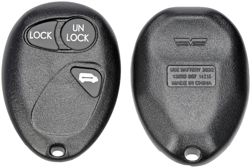 2005 Chevrolet Venture Keyless Remote Case Dorman 13692 image 2 of 3