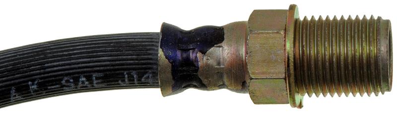 1985 International Cargostar Brake Hydraulic Hose Front Left Dorman H38912 image 3 of 3