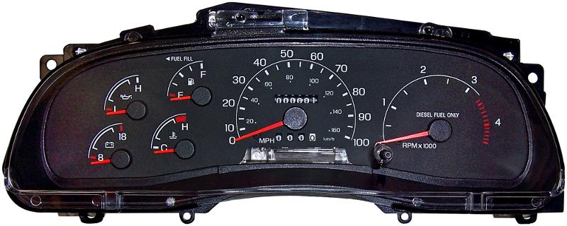 2001 Ford F-350 Super Duty Instrument Cluster Dorman 599604 image 1 of 1