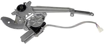 1992 Lexus LS400 Power Window Motor and Regulator Assembly Rear Left Dorman 741460 image 2 of 3