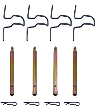 1992 Mercedes-Benz 400SE Disc Brake Hardware Kit