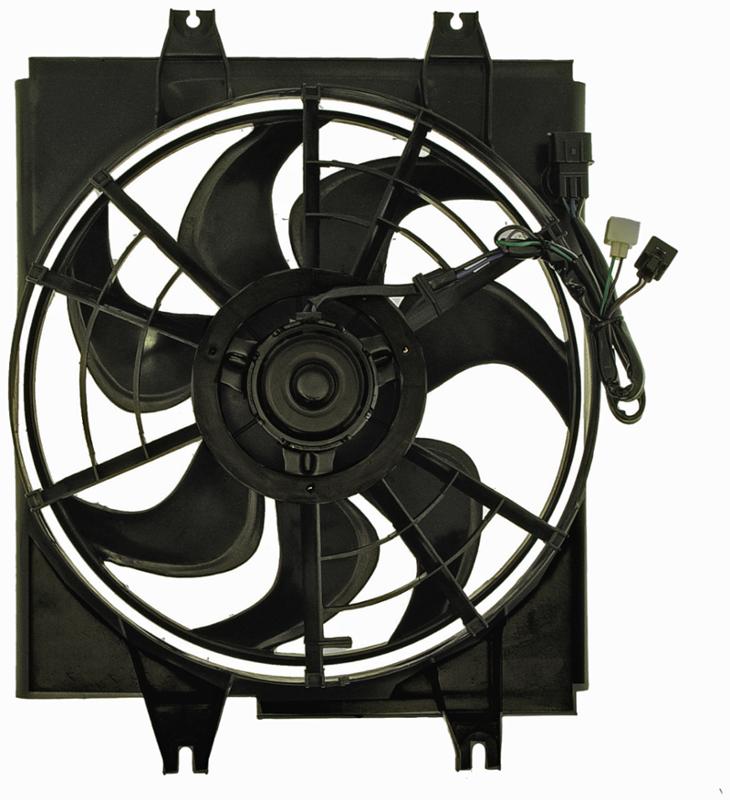 1994 Hyundai Sonata Engine Cooling Fan Assembly Dorman 620801 image 4 of 4
