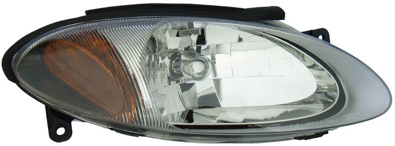 1998 Ford Escort Headlight Assembly Left Dorman 1591950 image 1 of 1