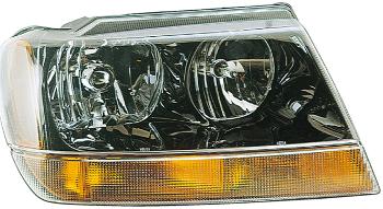 2003 Jeep Grand Cherokee Headlight Assembly Right Dorman 1590319 image 1 of 1