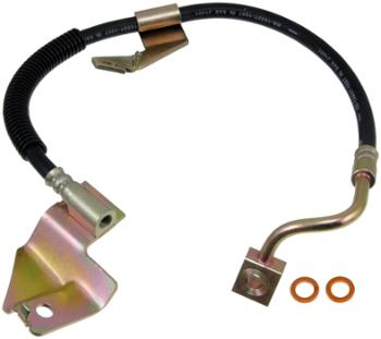 2000 Lincoln Navigator Brake Hydraulic Hose Front Left Dorman H381338 image 3 of 3