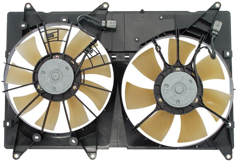 2006 Toyota Highlander Engine Cooling Fan Assembly Dorman 620550 image 4 of 4