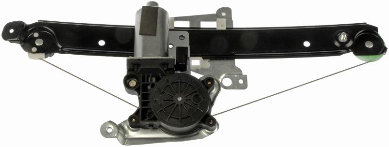 2003 Volvo S60 Power Window Motor and Regulator Assembly Rear Right Dorman 741059 image 2 of 3