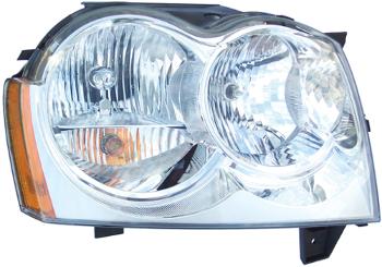 2007 Jeep Grand Cherokee Headlight Assembly Left Dorman 1591854 image 1 of 1