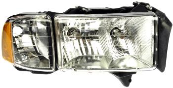 2001 Dodge Ram 2500 Headlight Assembly Right Dorman 1590467 image 1 of 1