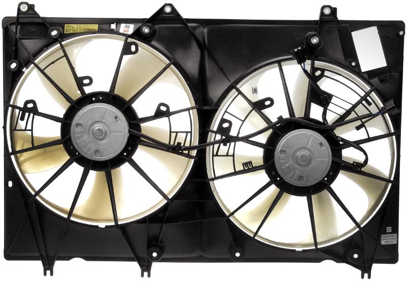 2012 Toyota Highlander Engine Cooling Fan Assembly Dorman 620270 image 1 of 2
