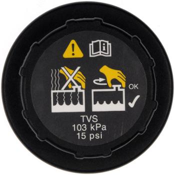 2011 International ProStar Engine Coolant Recovery Tank Cap Dorman 9025102 image 4 of 4