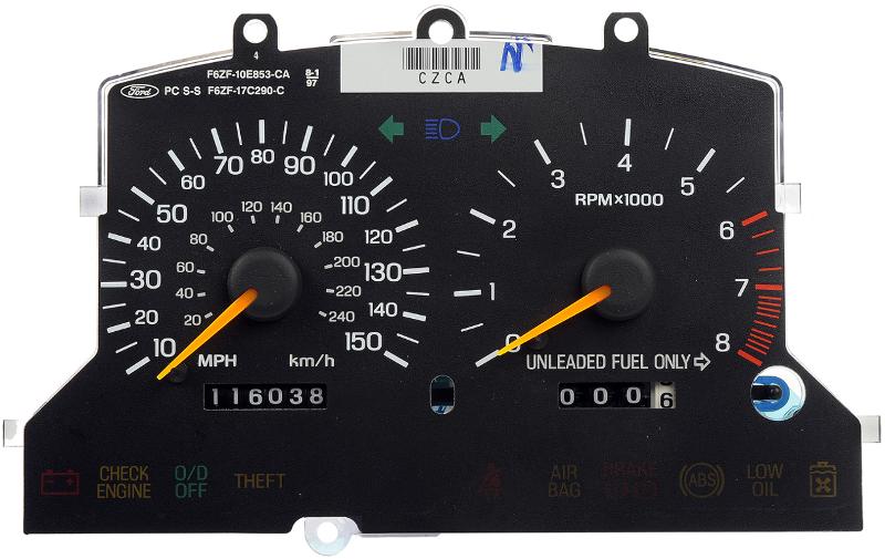 1998 Ford Mustang Instrument Cluster Dorman 599644 image 1 of 1