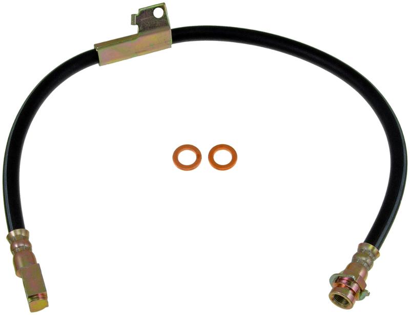 1988 Pontiac Fiero Brake Hydraulic Hose Front Left Dorman H38654 image 1 of 3