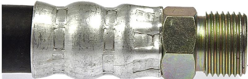 1991 GMC G1500 Engine Oil Cooler Hose Assembly Outlet (Driver Side) Dorman 625121 image 2 of 3