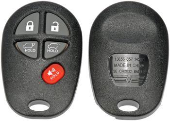 2012 Toyota Highlander Keyless Remote Case Dorman 13656 image 3 of 3