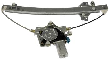 2003 Hyundai Accent Power Window Motor and Regulator Assembly Rear Left Dorman 741310 image 3 of 3