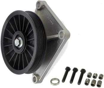 1998 Saturn SC1 A/C Compressor Bypass Pulley Dorman 34218 image 2 of 2