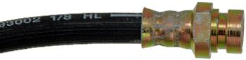 1990 Mitsubishi Mighty Max Brake Hydraulic Hose Front Left Outer Dorman H38419 image 2 of 3