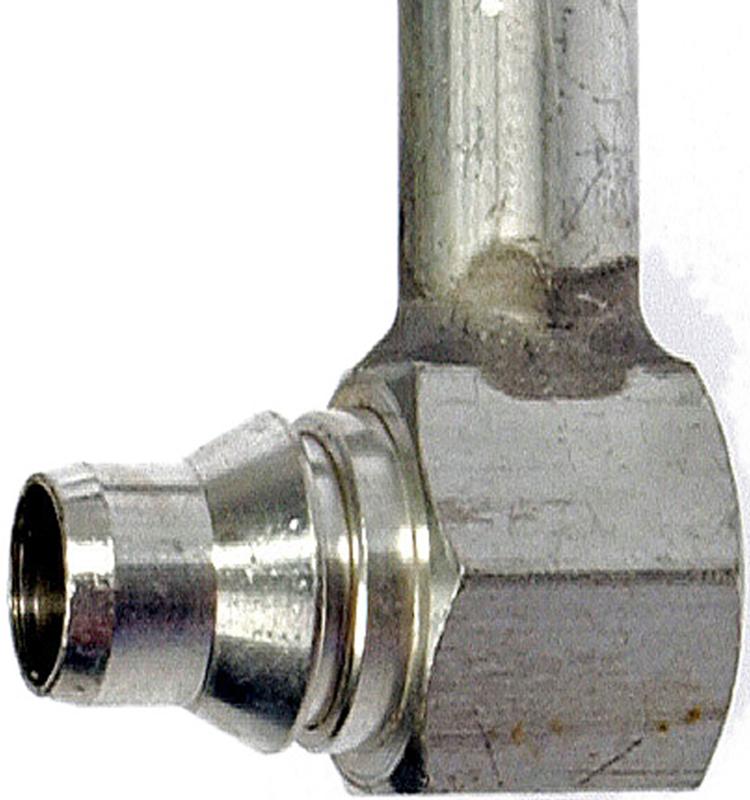 1995 Chevrolet C3500 Engine Oil Cooler Hose Assembly Inlet (Driver Side) Dorman 625145 image 4 of 4