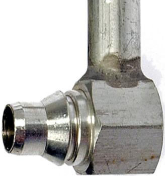 1996 GMC C3500 Engine Oil Cooler Hose Assembly Inlet (Driver Side) Dorman 625145 image 4 of 4