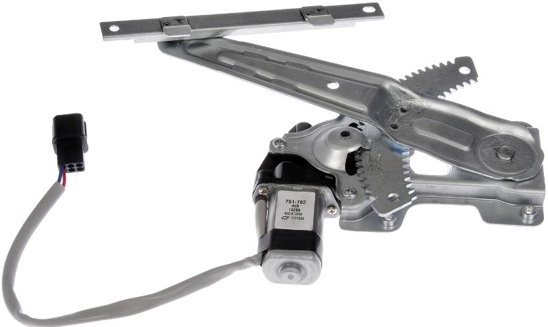2012 Mitsubishi Lancer Power Window Motor and Regulator Assembly Rear Left Dorman 751782 image 2 of 3