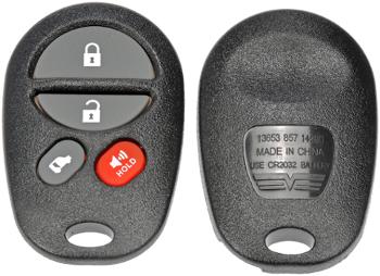 2008 Toyota Sienna Keyless Remote Case Dorman 13653 image 2 of 3