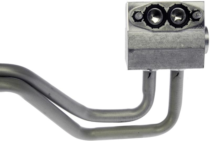 2004 Hummer H2 Engine Oil Cooler Hose Assembly Inlet and Outlet Assembly Dorman 625637 image 2 of 3