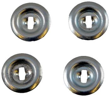 1980 Dodge B200 Drum Brake Hold Down Spring Cup Rear Lower Dorman HW1132 image 2 of 2
