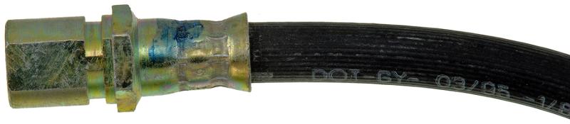 1987 Yugo GV Brake Hydraulic Hose Rear Left Dorman H38998 image 1 of 3