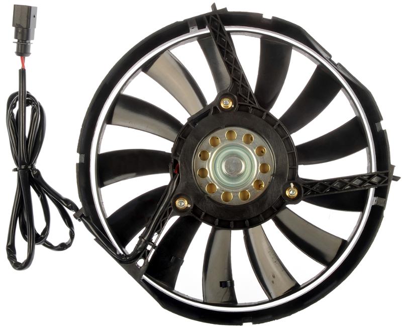 2002 Audi S6 A/C Condenser Fan Assembly Dorman 621187 image 4 of 4